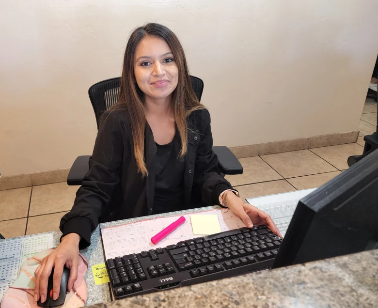 QLMC reception staff